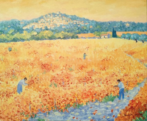 Tableau original huile sur - tableau,
