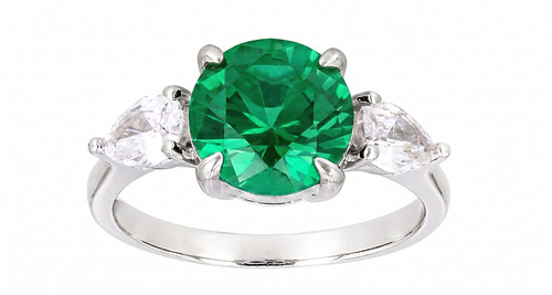 Bague femme émeraude - bague,