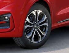 Ford Jante en alliage 17" Modèle à 5 x 2 branches, Absolute Black Machined