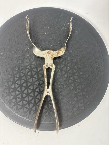 Vintage popeil no9 salad tongs - popeil,