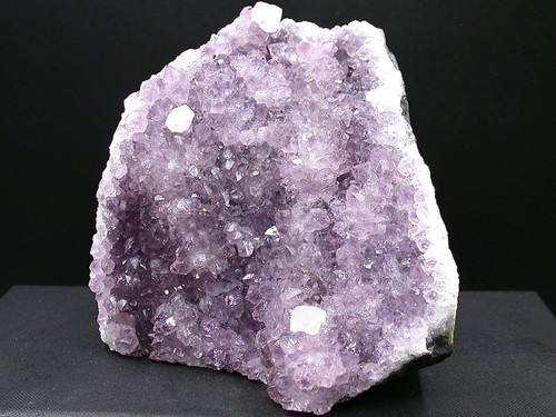 Géode améthyste calcite - d'amÉthyste, +