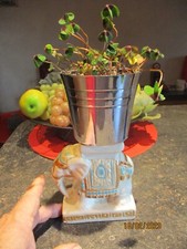 Petit Elephant Asie Céramique de Salon Tel Grosse Console Pot Fleur Cactus Lampe