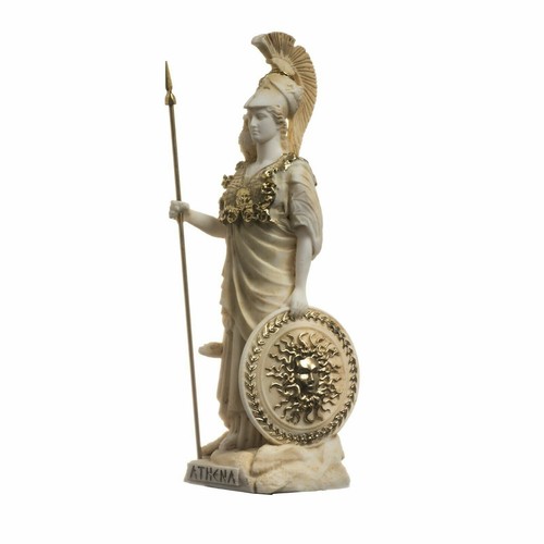 Athéna avec hibou méduse - athéna,