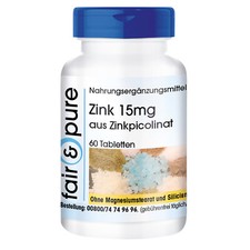Zinc 15 mg - 60 comprimés