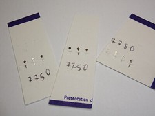 1 ETA Valjoux 7750 7753 7760 small second counter hand aiguille de chronographe