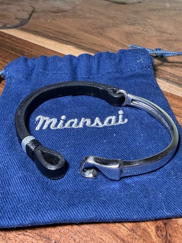 Miansai black leather - miansai, wrap