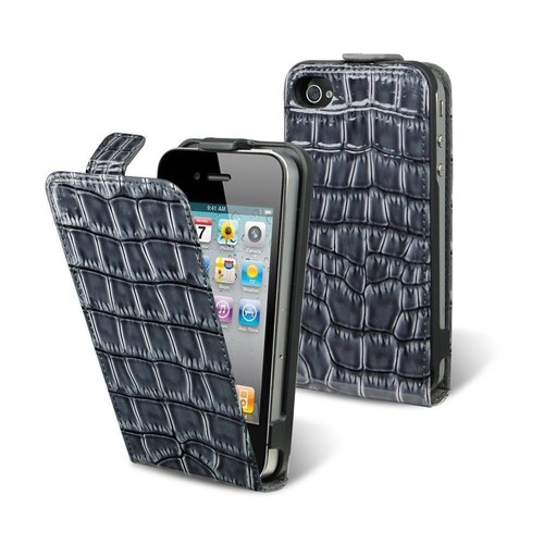 Etui rabat reptile - etui, croco
