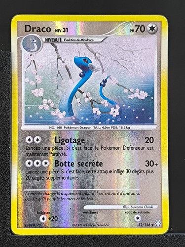 Carte pokémon draco - pokémon, 52/146