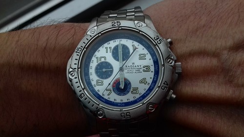 Montre chronographe alarme - montre,