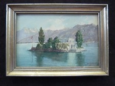 Erich Kux 1882-1977 Vue du lac