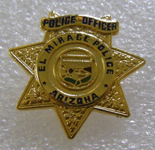 Pin police officer mirage - police, el