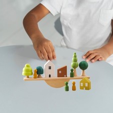 Jeu D'équilibre En Blocs de