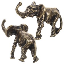  2 Pcs Decoration Éléphant