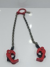 Pince de levage de tambour SHEDIO avec élingue de chaîne - robuste 1/2 TON