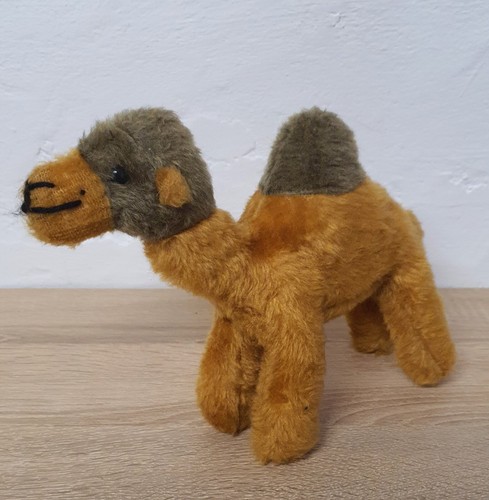 Jolie peluche ancienne chameau