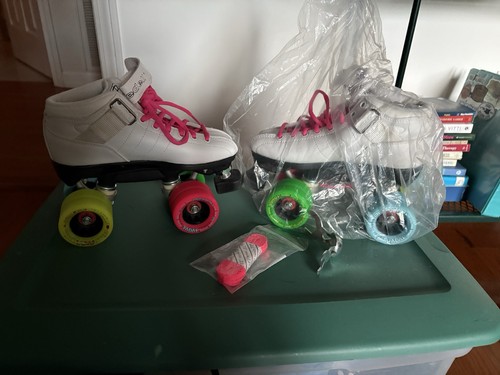 Riedell quad roller skates - quad,