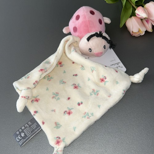 Doudou coccinelle rose avec - coccinelle,