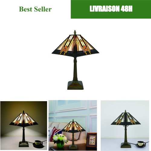 Lampe table tiffany 10 - lampe, de