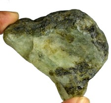 Naturel 406.90 CT Africain Vert Prehnite Pierre Précieuse Guérison Naturel