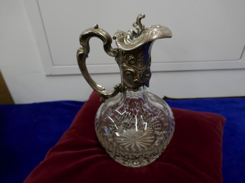Grosse carafe aiguiere - carafe,aiguiere, cristal