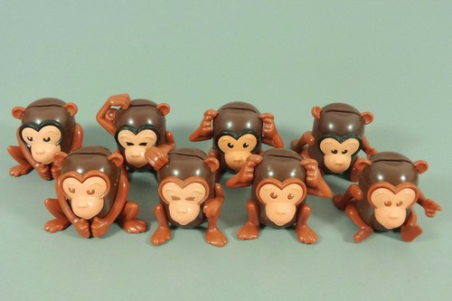 Capsule tirelire singe 1989 - :,