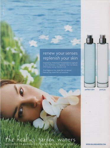 Publicité papier parfum - publicité,