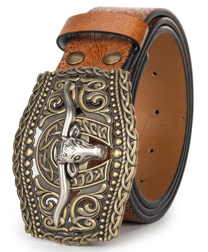 Ceinture cuir western pour - western,