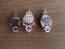 3 brevets différents préparation militaire parachutiste