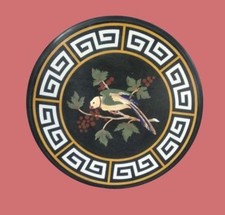 24 " Marbre Pierre Inlaid Art