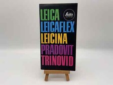 Leitz Leica Leicaflex Leicina Pradovit Trinovid Brochure Allemand