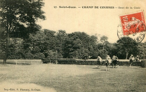 Carte saint ouen champ - carte,