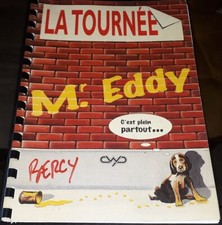 EDDY MITCHELL RARE ROADBOOK  ROAD BOOK DE LA TOURNEE MR EDDY BERCY CAEN ANNECY