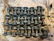 Lot de 50 anciens boulons