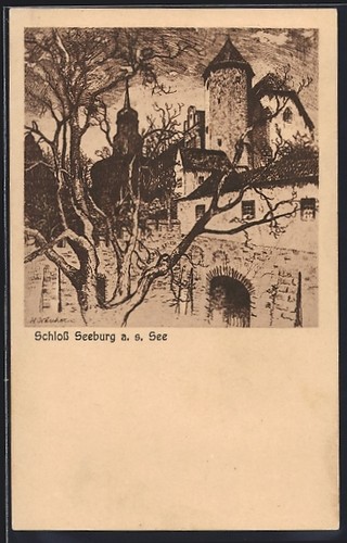 Carte postale artiste - carte, d'artiste
