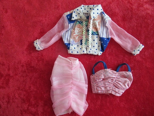 Barbie ensemble blouson jupe - blouson,