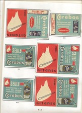 14 Etiquettes de boîtes et