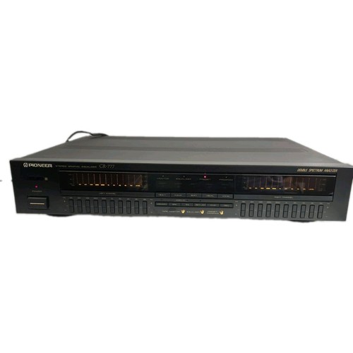 Pioneer 777 stereo graphic - gr-777,