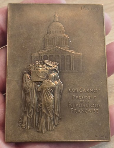 Médaille mort sadi - médaille,, de