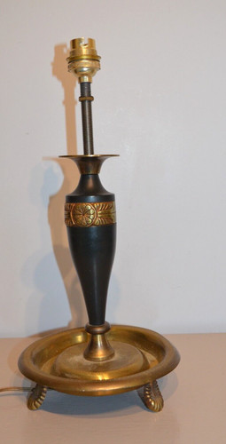 Pied lampe bronze - pied,
