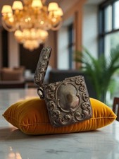 Boîte Métal Argenté Style