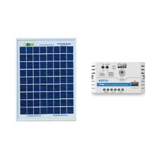 Kit solaire photovoltaïque 5W 12V PWM régulateur 5A EpEver