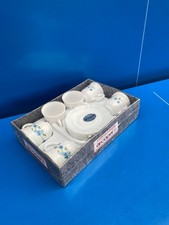 6 Tasses a Café Expresso Neuve Arcopal Mug Coffret Veronica Myosotis vintage 70s