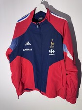 Veste Adidas Équipe De France FFF Vintage Track Jacket Canal + & Carrefour