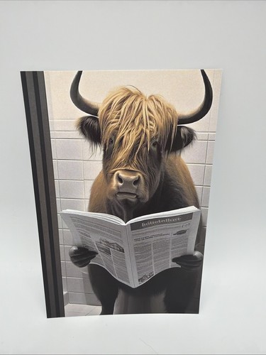 Affiche humoristique vache - affiche,