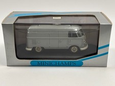 MINICHAMPS 1:43e - VOLKSWAGEN VW SAMBA REISEBUS Rare modèle utilitaire
