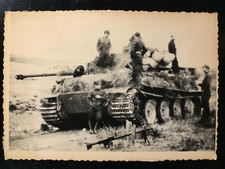 Photo ww2 Archive : Equipage Char Panzer TIGRE