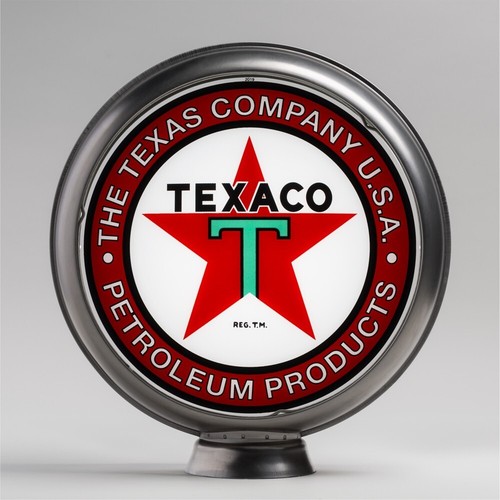 Texaco products gas pump - pump, globe