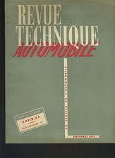 (34A) REVUE TECHNIQUE AUTOMOBILE ROVIN D4 / TRACTEUR ALLIS-CHALMERS "G"