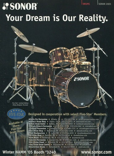2005 print sonor - print, ad