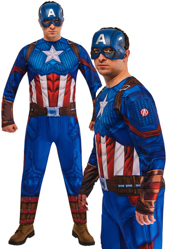 Captain america costume - captain, adulte